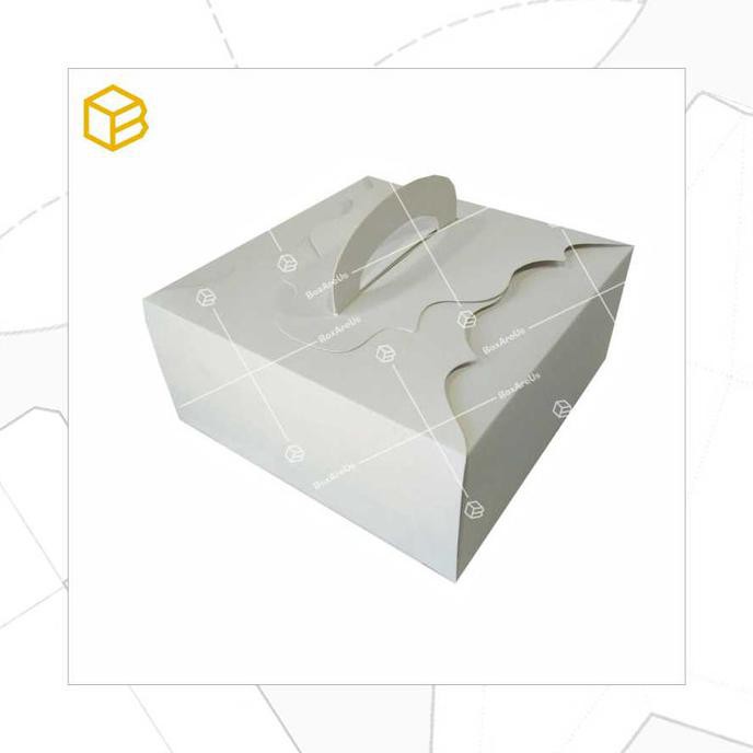 

Populer] Packaging, Kemasan, Dus Kue, Cake Box, Gift, Kotak | Tc - 42210 White - Putih