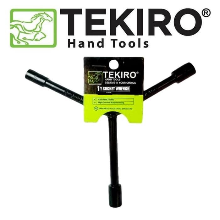 Tekiro Kunci Sock Y Pendek (12-14-17 mm) / Kunci Y