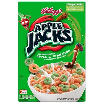 

Kellogg's Apple Jacks 12.2 OZ 286gr Box