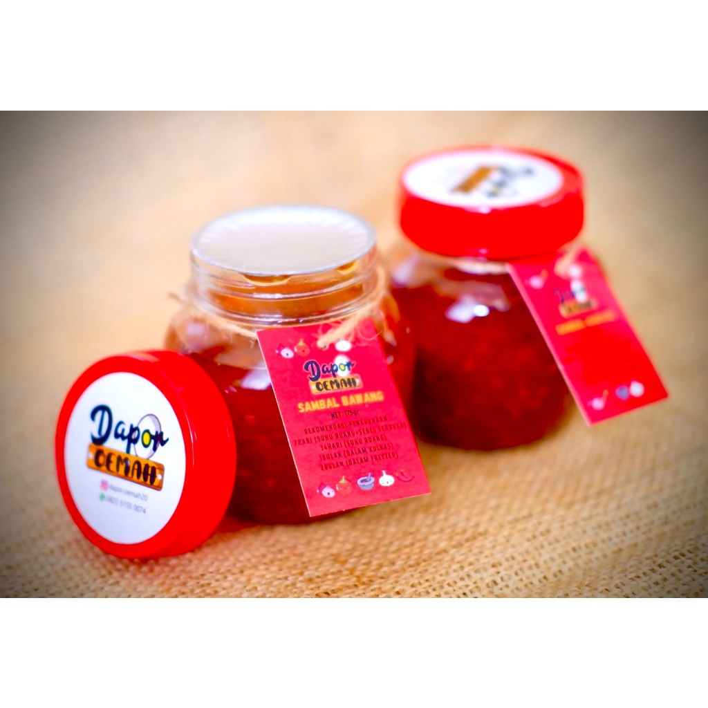 

Sambal Bawang 175Gr Khas Dapor Oemah