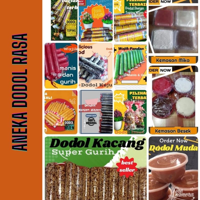 

Makanan Tradisional Khas Betawi Dodol Betawi yang Melegenda @250gr 1pcs