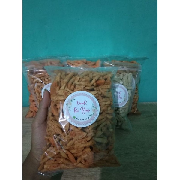 

Basreng daun jeruk Uk/250g