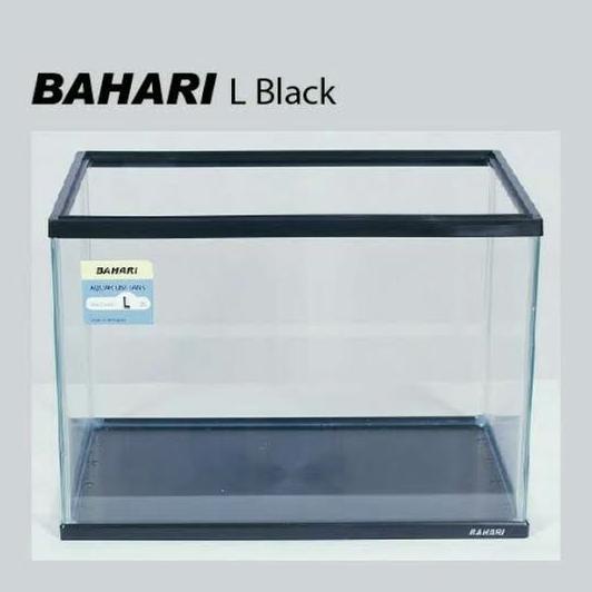 """] aquarium bahari L blak dan blue