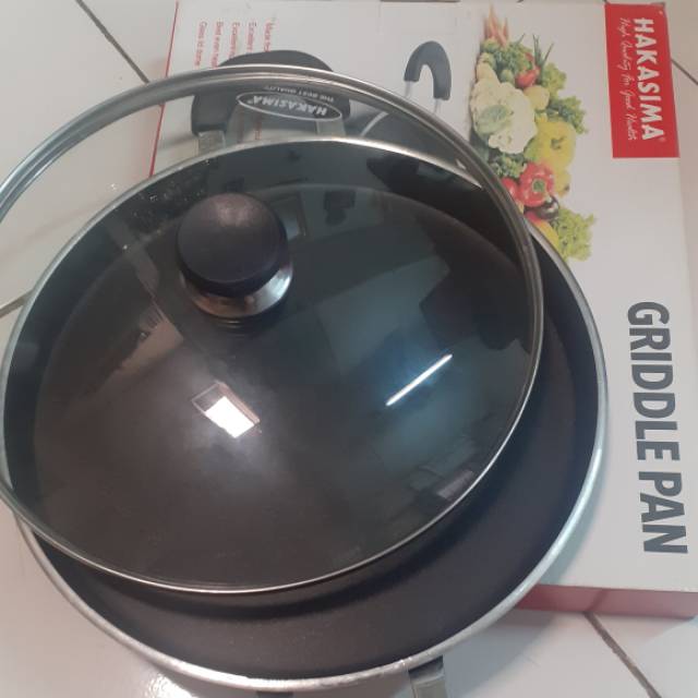 Griddle Pan (Pan+kaca+sodet+dus)