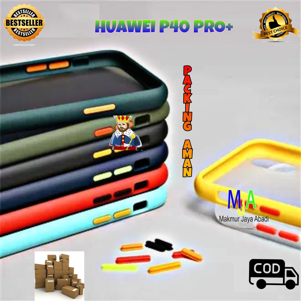 SOFTCASE HUAWEI P40 PRO PLUS - CASE MATTE FULL COLOUR MY CHOICE BUMPER CASE PELINDUNG KAMERA