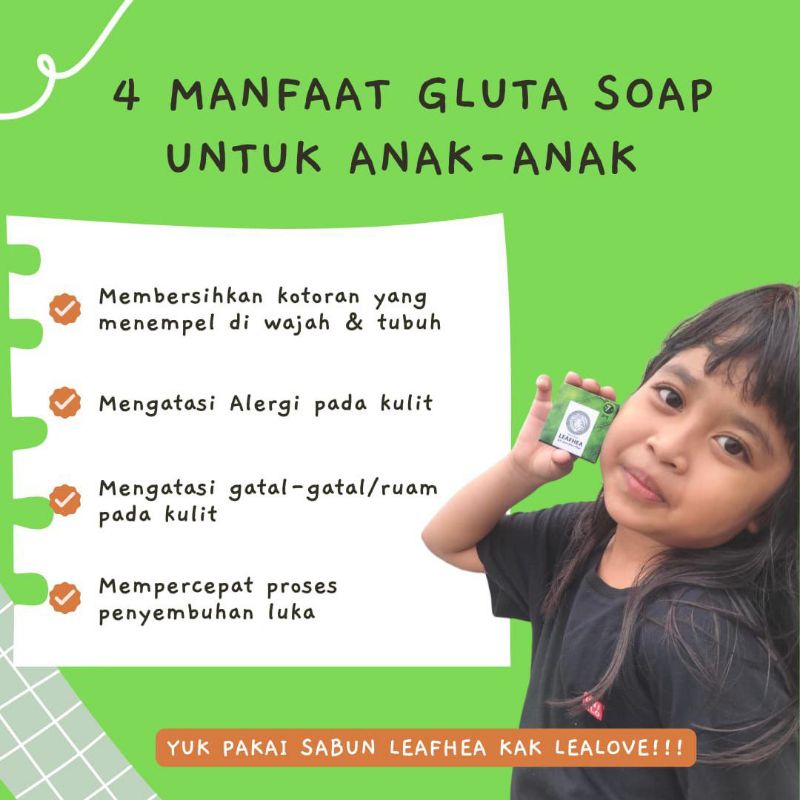 leafhea gluta soap
