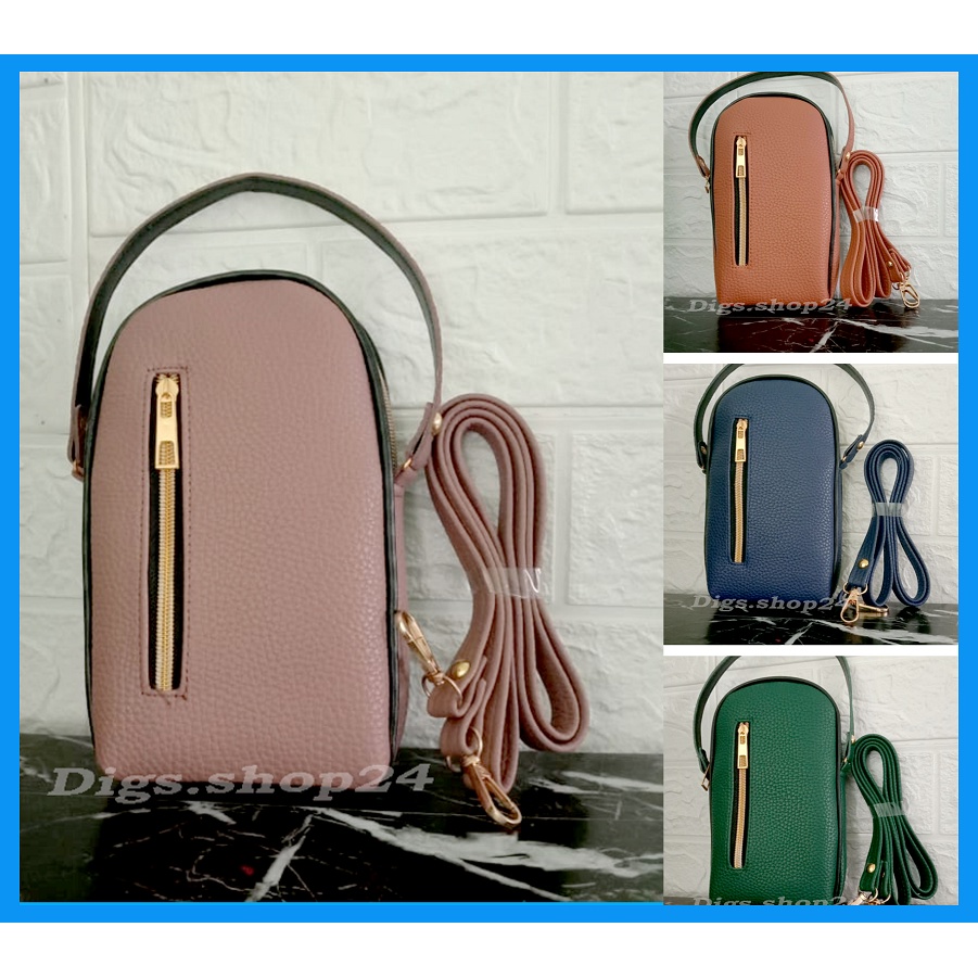 Tas HP Papirut Wanita Murah Tebal & Lentur Tas Selempang HP Wanita