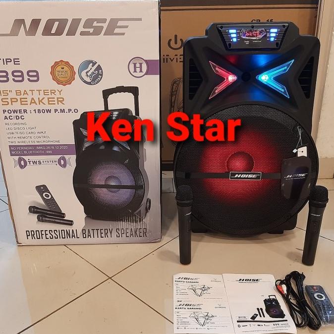 Speaker Portable 15 Inch Noise 899H 889 H Original Spiker Bluetooth Jiharamart