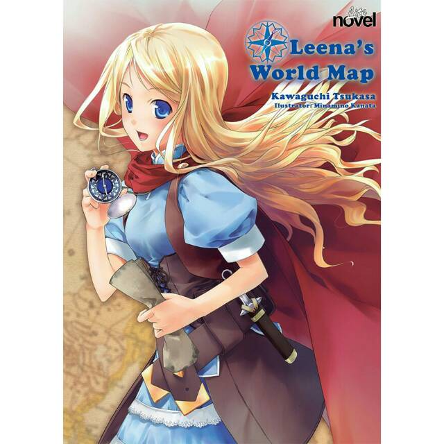 Manga/anime/light novel kawaguchi tsukasa leena's world map all new segel