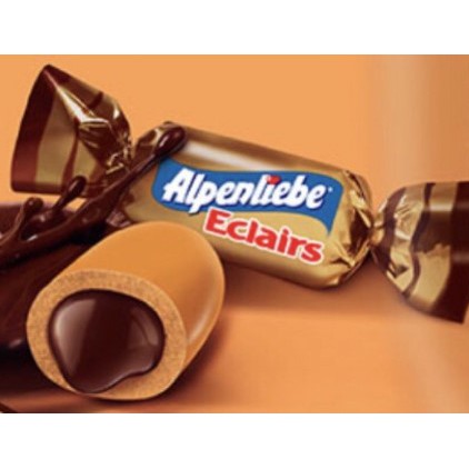 

Alpenliebe Candy Chocholate Caramel Eclairs 144g