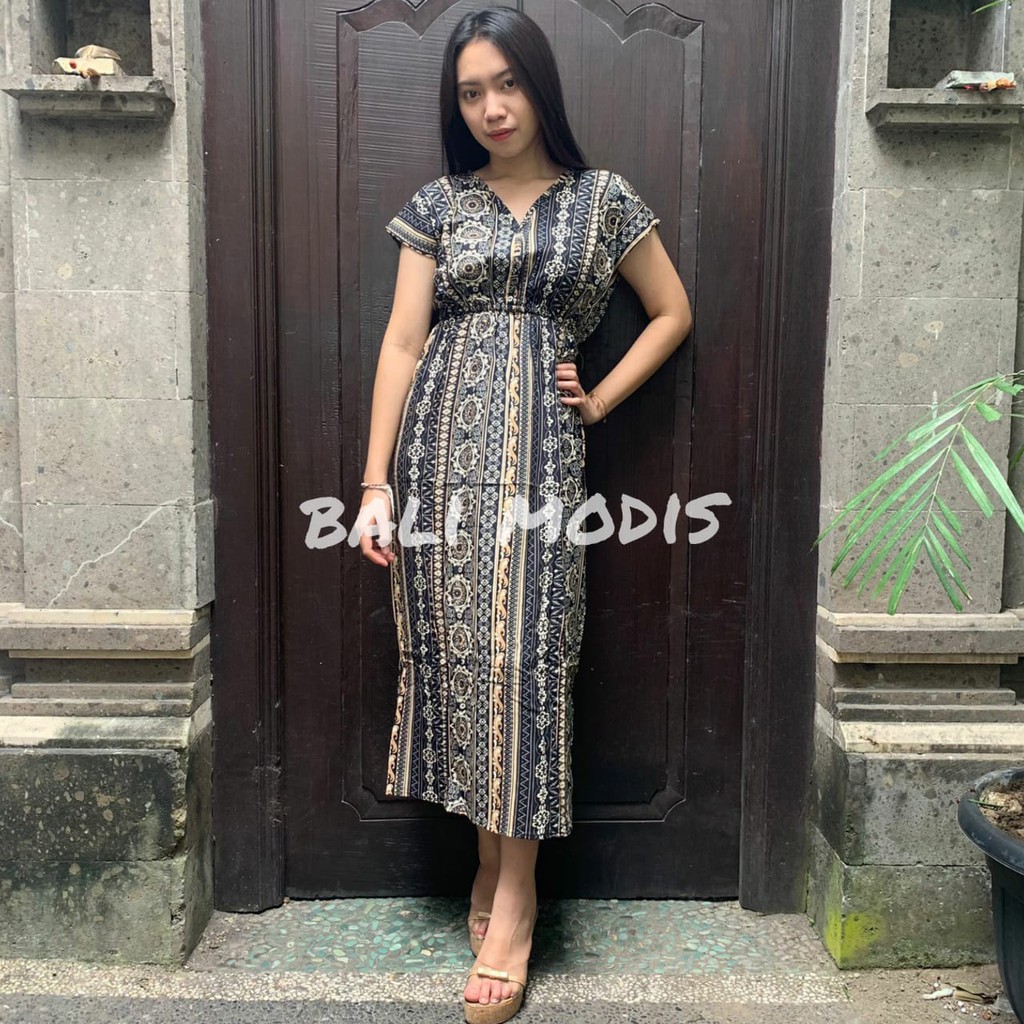 DASTER MANOHARA MOTIF ETNIK DRESS BALI