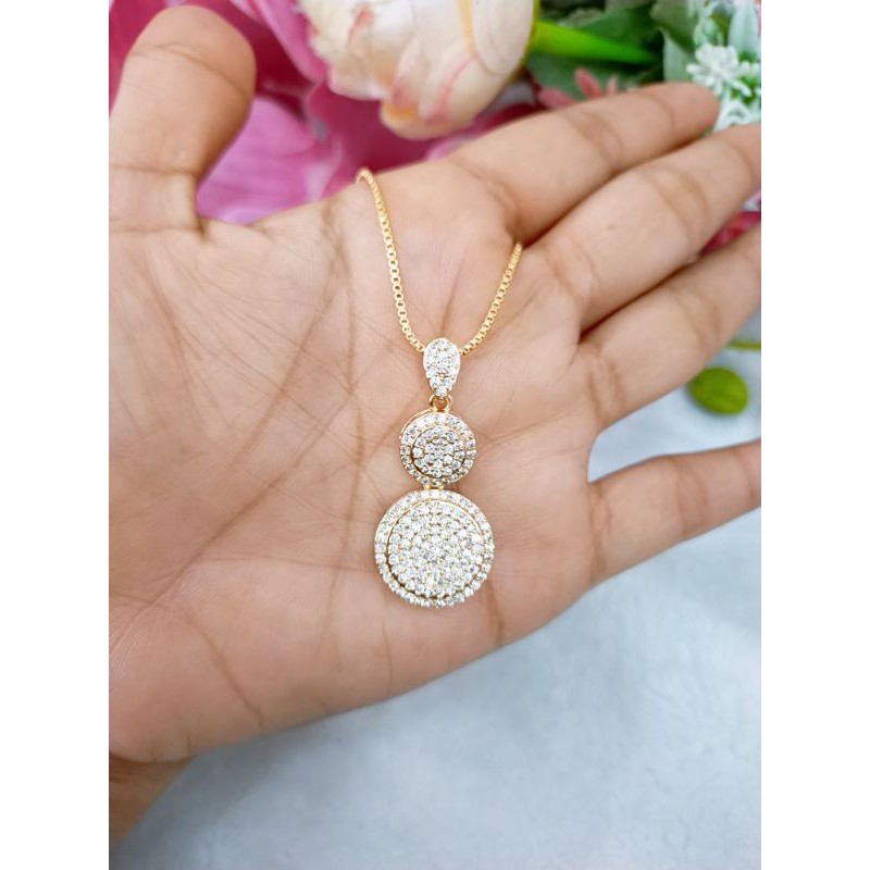 Kalung+Liontin Mewah dan Elegant