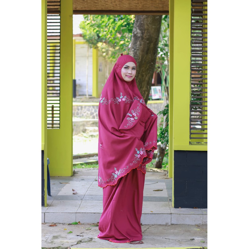 Mukena Dewasa Alesya Tas Cantik/Harga Grosir/Best Seller/Bisa COD