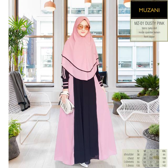 GAMIS MUZANI MZ- 01 | HIJAB