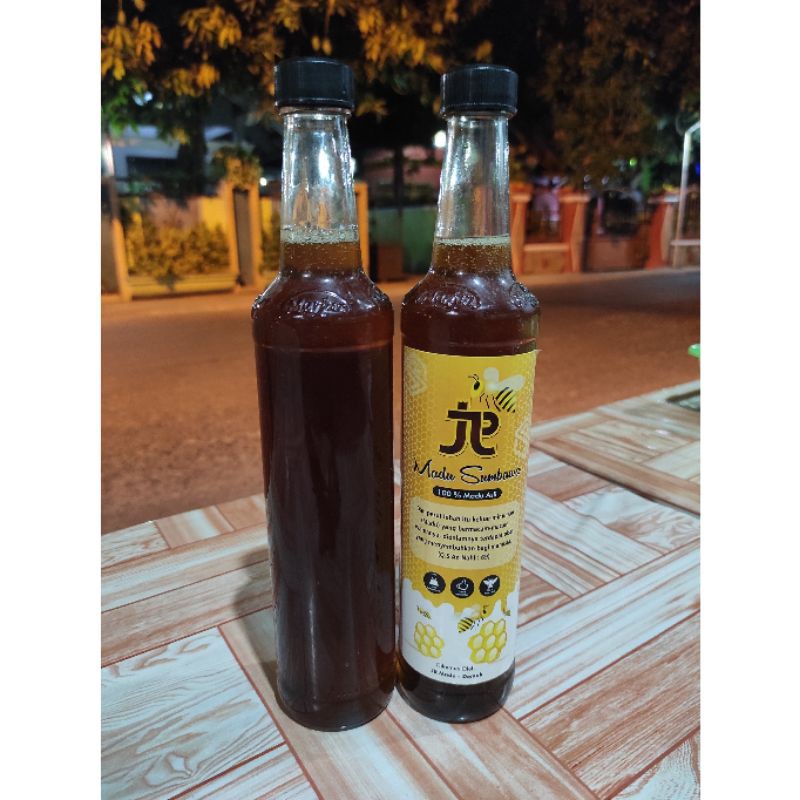 

Madu Coklat Manis Sumbawa 460 ml 100% Asli Murni Dorsata