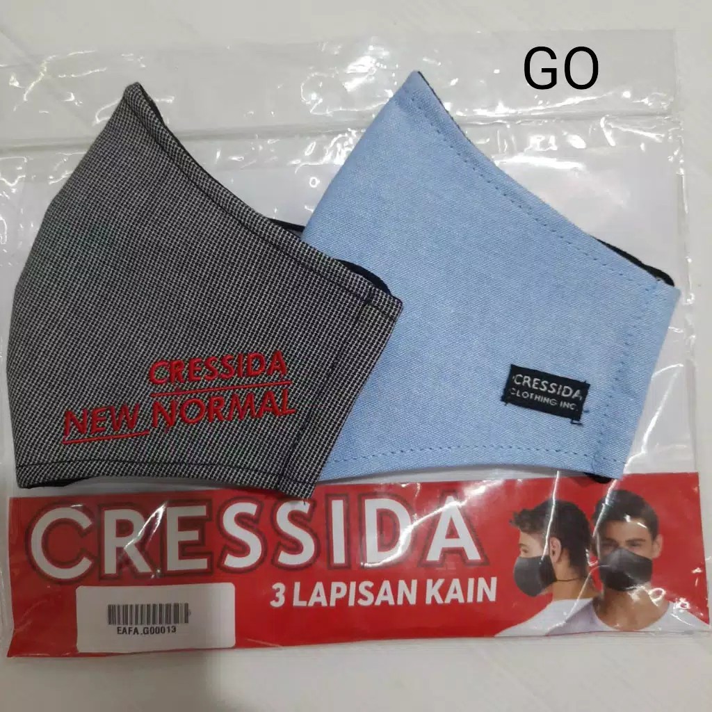 BB CRESSIDA MASKER TALI PENGATUR Isi 2 Masker Dewasa Kawat - EAFA.G00013