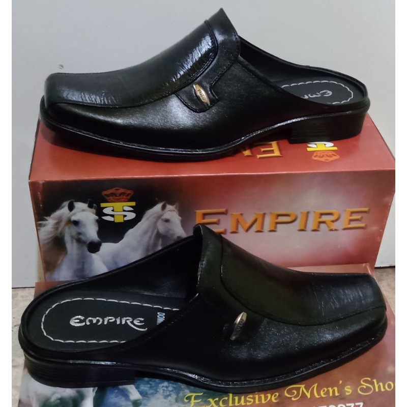 Sepatu Sendal pria Merek EMPIRE Original Kulit Asli