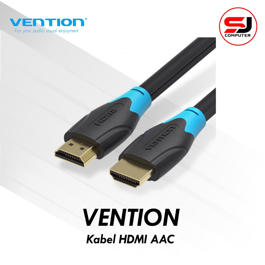 Vention [AACBJ 5M] Kabel HDMI 3D v2.0 4K UHD High Speed Quality