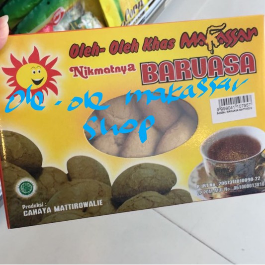 

kue baruasa khas makassar asli