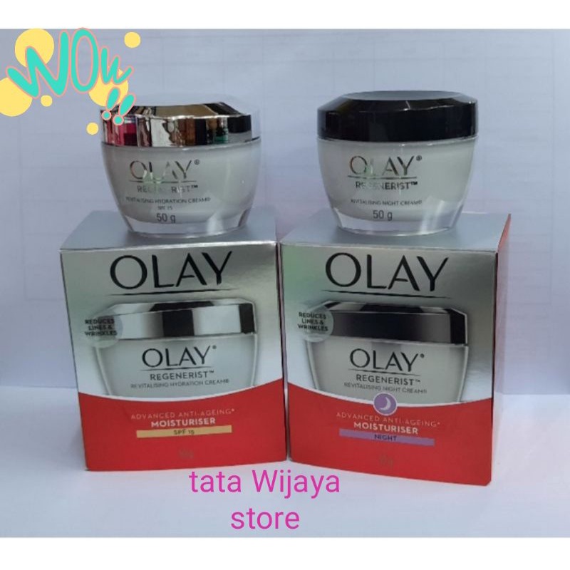 Olay regenerist revitalising day 50g +olay regenerist revitalising night 50g