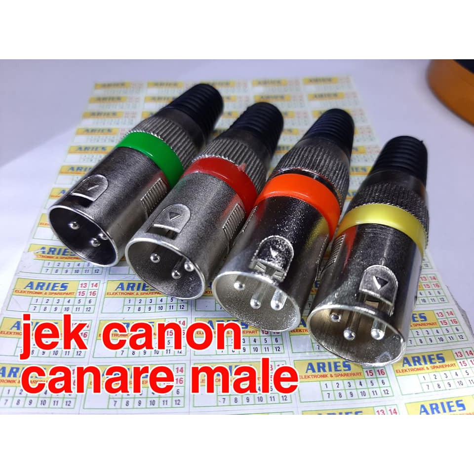 JEK CANON CANARE MALE atau JACK CANON CANARE