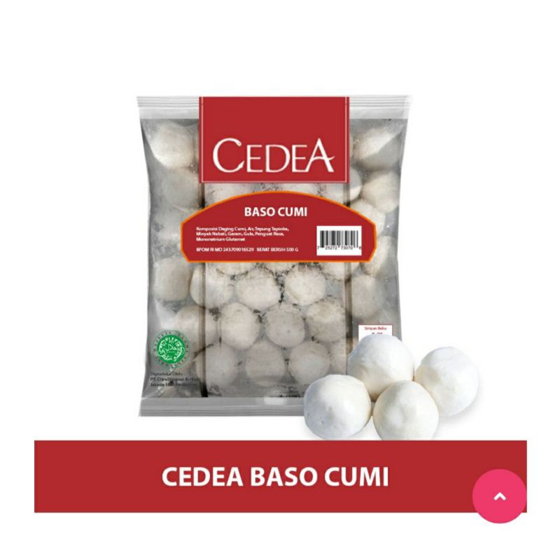 

Promo !! CEDEA BAKSO CUMI ISI 500GR