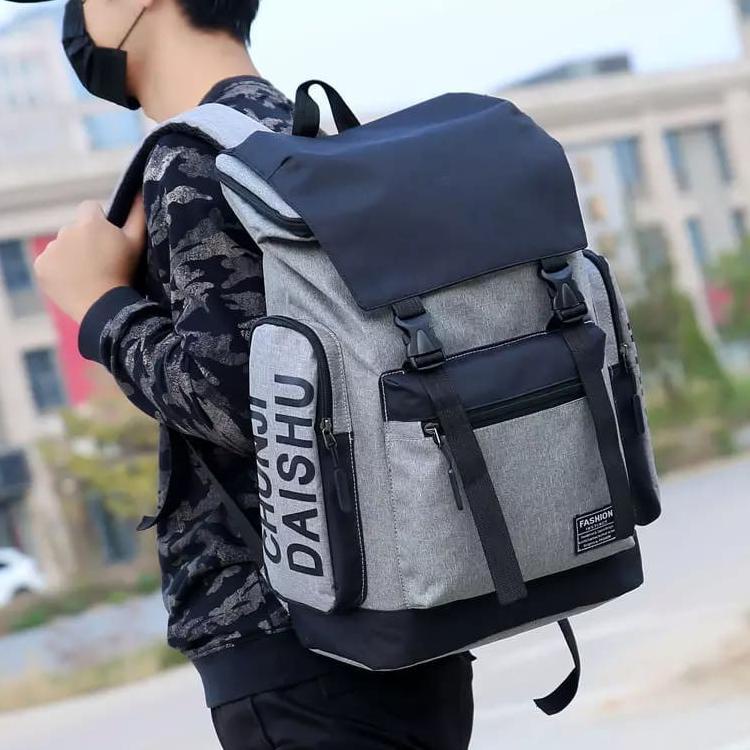Muraaaahh.. Promo  Tas Ransel Backpack Gendong Branded Batam Multifungsi Pria Cowok Remaja Dewasa Ka