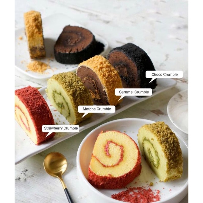 

(BISA COD) La Kreiva Crumble repack 250gr Bubuk Halus Topping Cake Kue Minuman LIMITED EDITION Kode 771