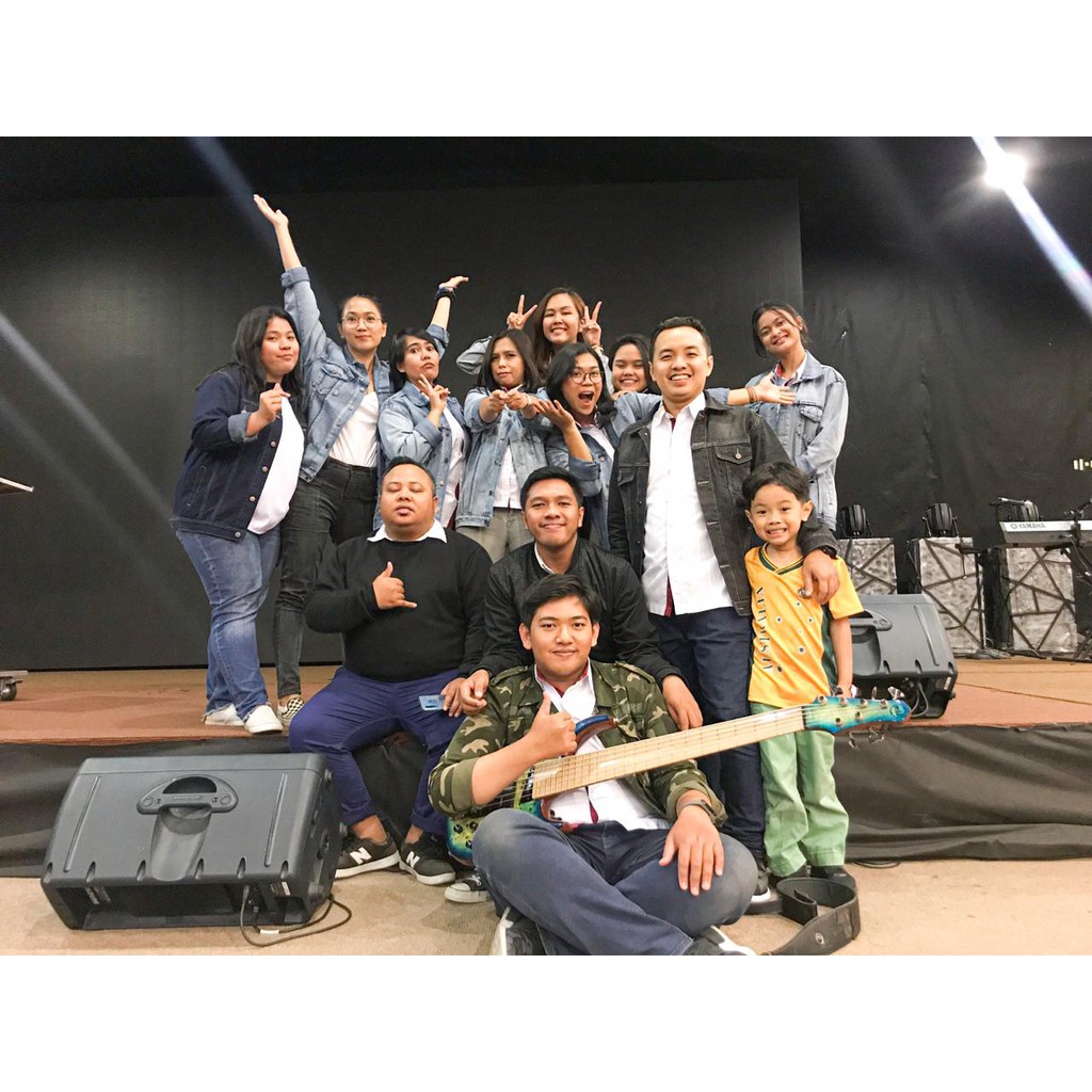 GARANSI READY STOCK Rafen Jaket Jeans Denim Pria Wanita Unisex Original