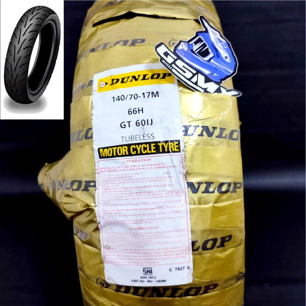 BAN DUNLOP ARROWMAX GT601 140 70 17 BAN SUPERMOTO 17 DUNLOP