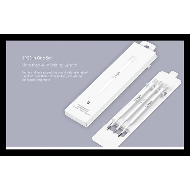 

Big Sale Xiaomi Mijia Aluminum Rollerball Pen Refill Barang Bagus