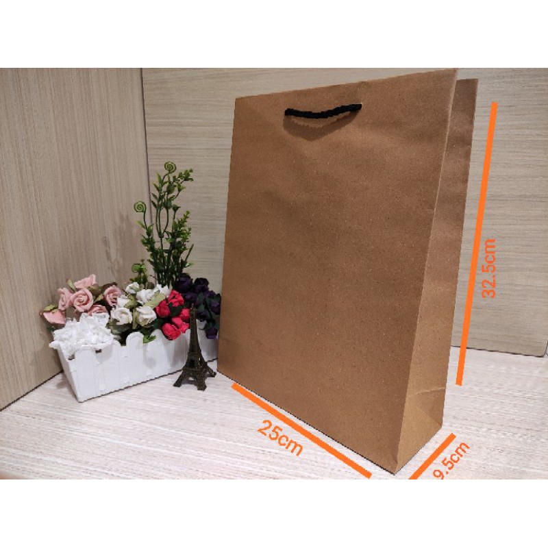 Paperbag Polos / Batik Ukuran 31,5x21,5x6,5