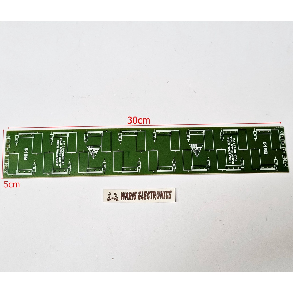 PCB TR Final Transistor 8 set 30cm line CKJ 518B