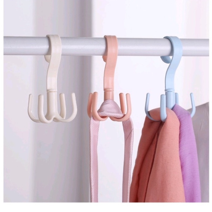 Hanger 360 Derajat / Hanger Serbaguna / Hanger Tas / Gantungan Multifungsi
