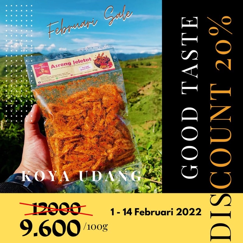 

Basreng Jeletot Koya Udang