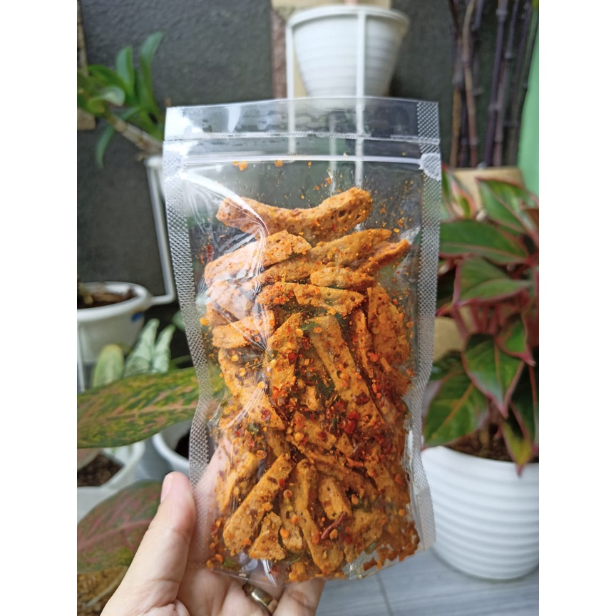 

BASRENG Baso Goreng Daun Jeruk PEDAS 100 GR