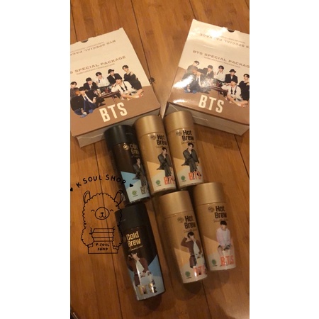 

(READY STOCK) Paldo BTS Coffee Special Package Americano / Vanilla Latte Cold Brew