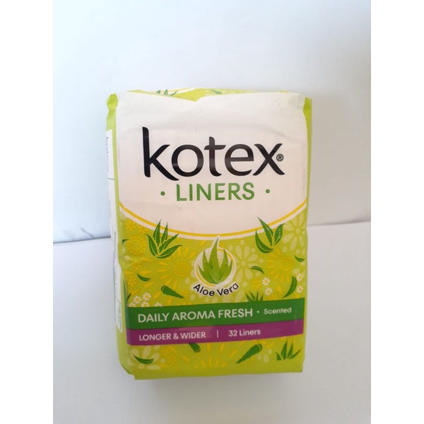 Kotex liners 32 pcs