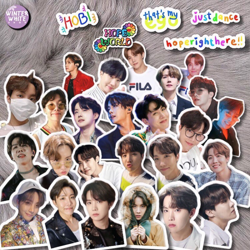 

JHOPE BTS STICKER ISI 30