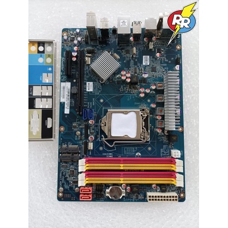 Motherboard Mobo Mainboard PC Merk Shuttle FZ77 Socket 1155 Support mSATA SSD 4 Slot Ram Original