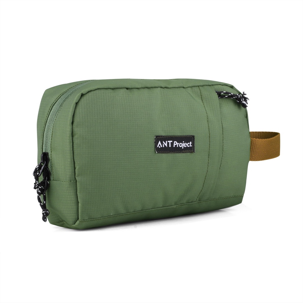 ANT PROJECT - Pouch Roaster - Doppkit - Olive - Clucth Storage Bag