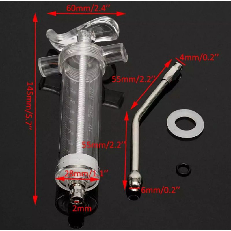 Suntikan spet cekok lolohan kambing domba sapi 50 ml