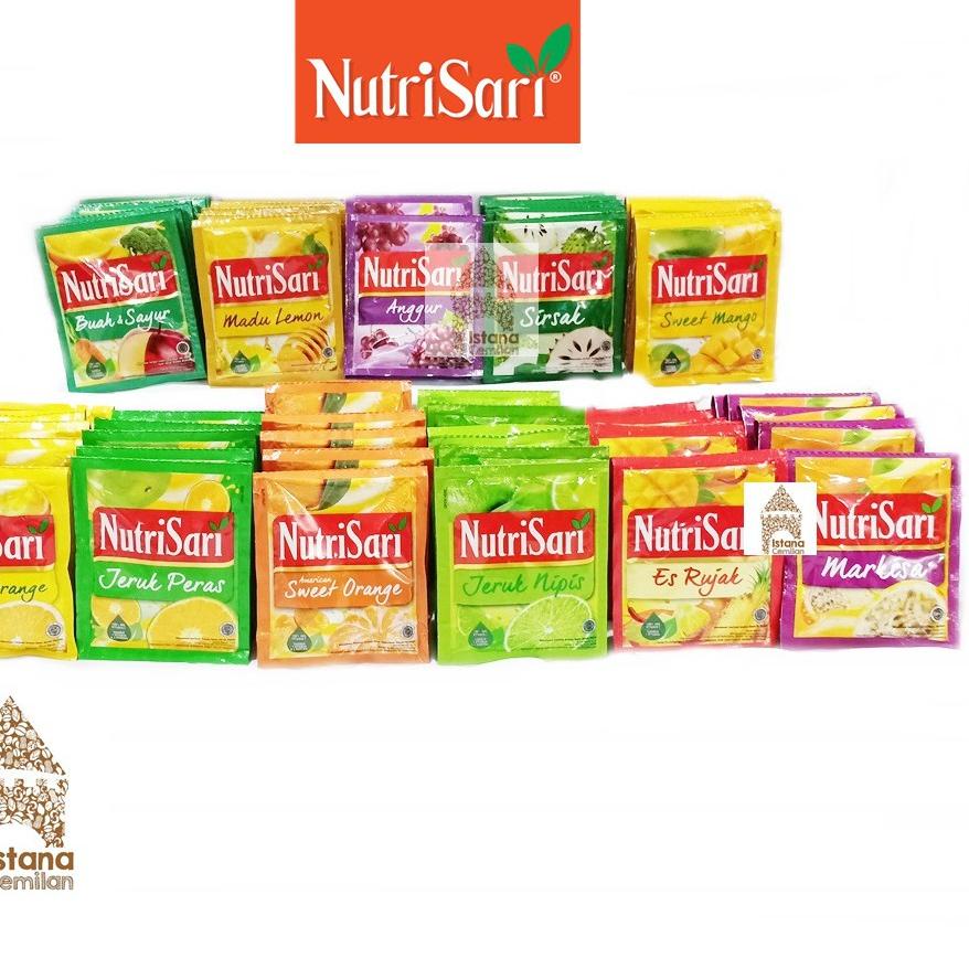 

⛄Christmas❄️ Nutri Sari Nutrisari Renceng Isi 10 Pcs Mangga Gandaria dll