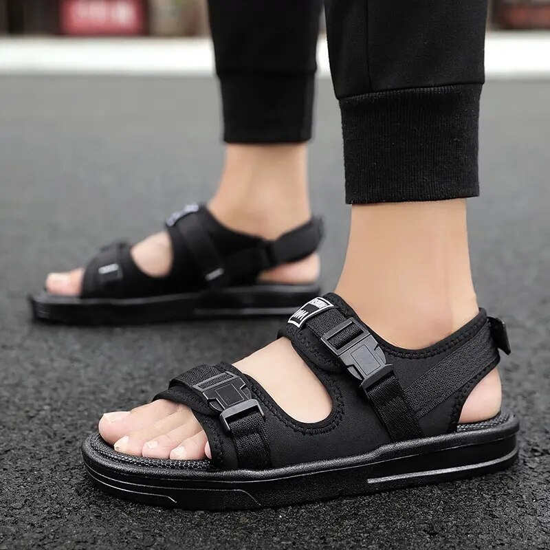 Sandal Sendal Casual Import Pria Wanita - Sandal XINATREA PRY Sandal Korean Style Outdoor Traveling Santai