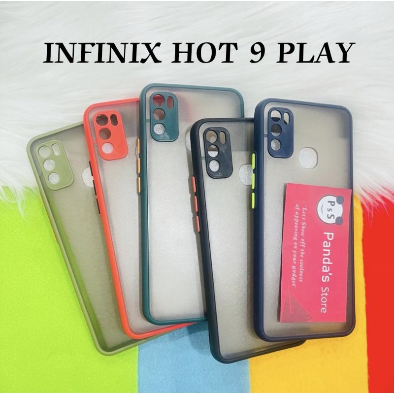 Case Infinix Hot 9 Play My choice Original + Ring Kamera / Pelindung Kamera (PsS)
