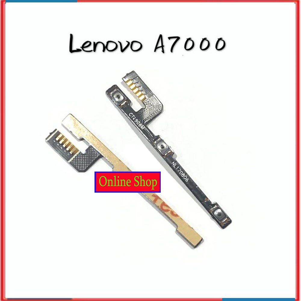 FLEXIBLE ON OFF PLUS VOLUME LENOVO A7000 - A7000 PLUS - K50 - T5 - K3 NOTE - FLEX LNV