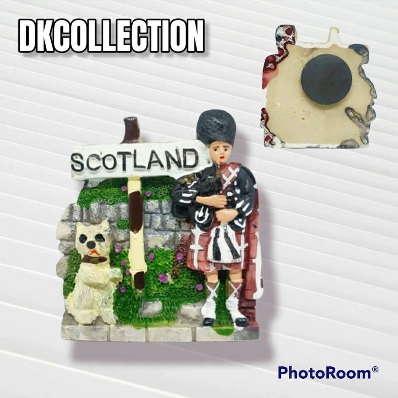 Tempelan kulkas scotland magnet kulkas edinburgh souvenir scotland tempelan kulkas Skotlandia souvenir magnet kulkas scotland