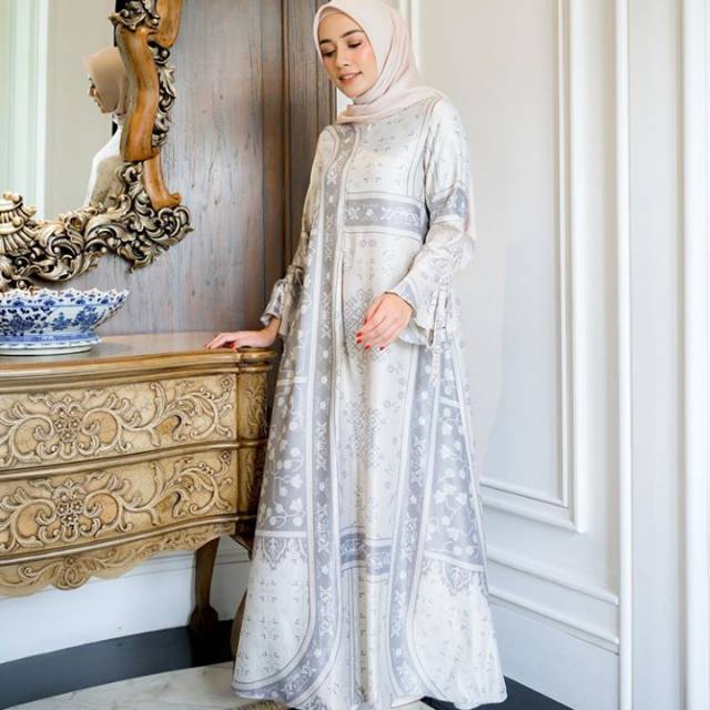 Agnia Dress peony L by wearing klamby