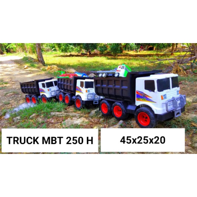 Mainan Truck Pasir MBT 250 H /mainan mobil kontruksi pengangkut pasir MBT250H