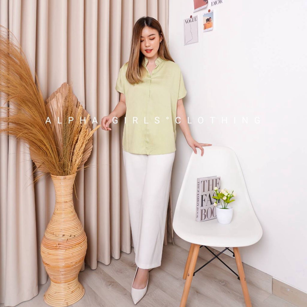 ATASAN BLOUSE WANITA | Premium Adelyn Top-4